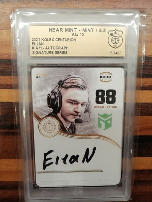 El1an - CS:GO Kolex Centurion Autograph l Signature Series A11/50 GRADED 