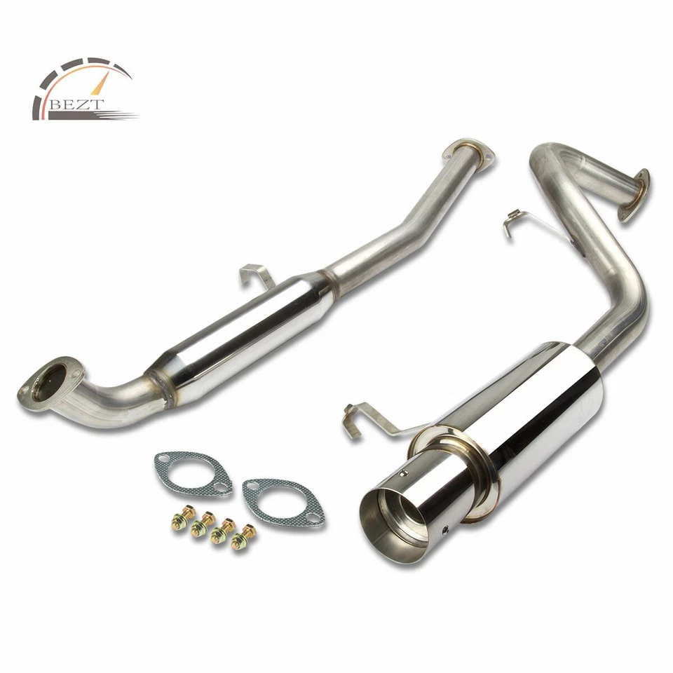 PARA 85-87 COROLLA GTS AE86 1.6L 4AGE 3.5" PUNTA SILENCIADOR CATBACK KITS DE SISTEMA DE ESCAPE Foto 2 de 4