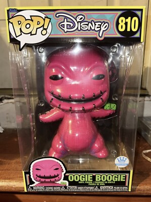 Funko Pop Jumbo Nightmare Before Christmas Black light Activated