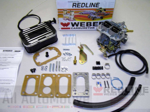 Weber Carb Conversion fits Nissan Pickup 8386 Z24 Manual Choke Weber