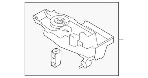 Genuine FORD 2008-2012 MKS MKT Explorer Flex Air Chamber Assembly 8G1Z-18471-D