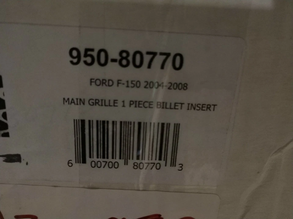 Inserção de grade principal de billet Street Scene 950-80770 F-150 2004-2008   - Imagem 2 de 2