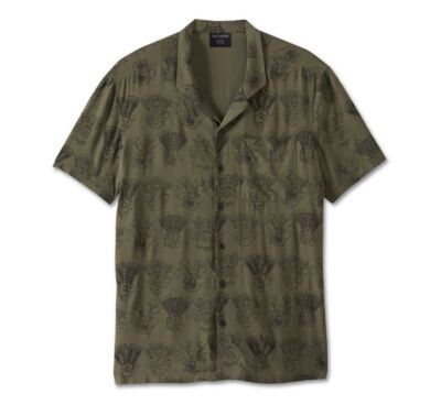 HARLEY-DAVIDSON Hemd Engine Aloha Shirt Herren