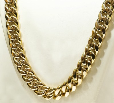 CUBAN LINK CHAIN 500 GRAM LOOK 14K YG 
