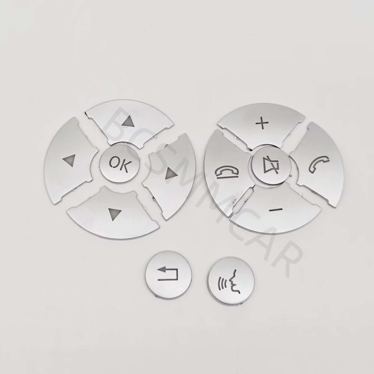 Steering Wheel Button Sticker Cover Fit For Mercedes-Benz E-Class W212 2010-2013
