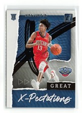 KIRA LEWIS IR #13 RC 2020-21 PANINI DONRUSS PELICANS GREAT X-PECTATIONS
