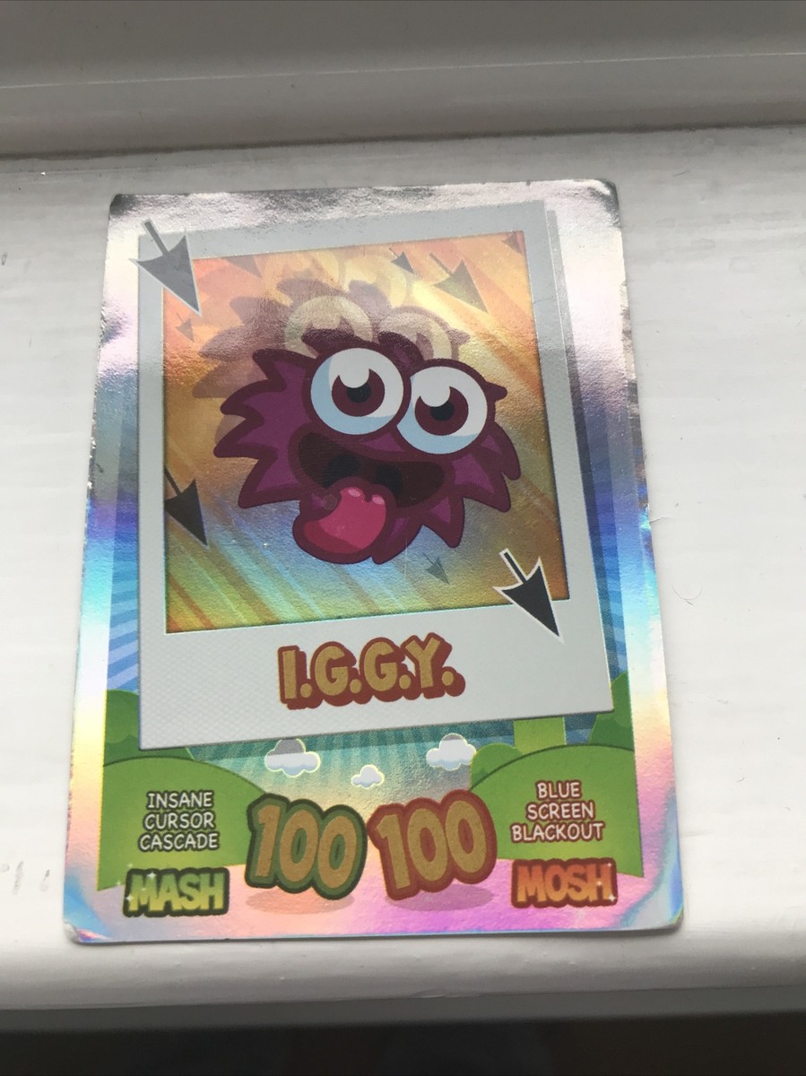 Moshi Monsters Mash Up! **RAINBOW** Foil - IGGY Ultra Rare