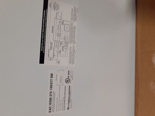 Lithonia Lighting EAC ISSM 375 120/277 SM Interruptible AC Inverter System - Picture 1 of 6