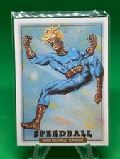 2024 Skybox Marvel Masterpieces 92 Platinum #88 Speedball Canvas Parallel