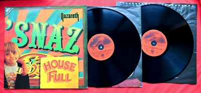 NAZARETH -  'SNAZ - 2 LP's - DE 1st. Press - 1981 - FOC - Vertigo   6650 006