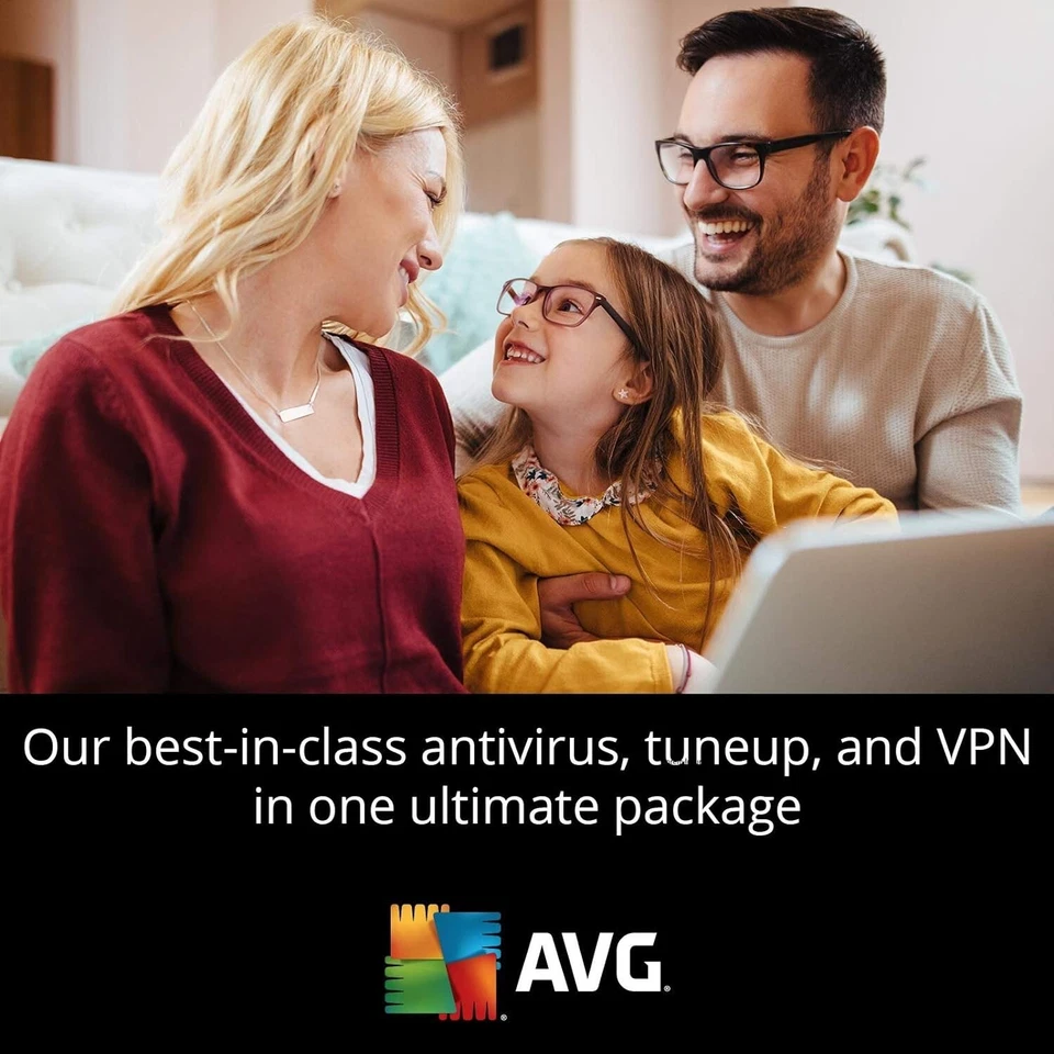 AVG Ultimate 2025 10 Device 2 Year Antivirus + AVG Secure VPN & AVG TuneUp Email - Image 2 of 4