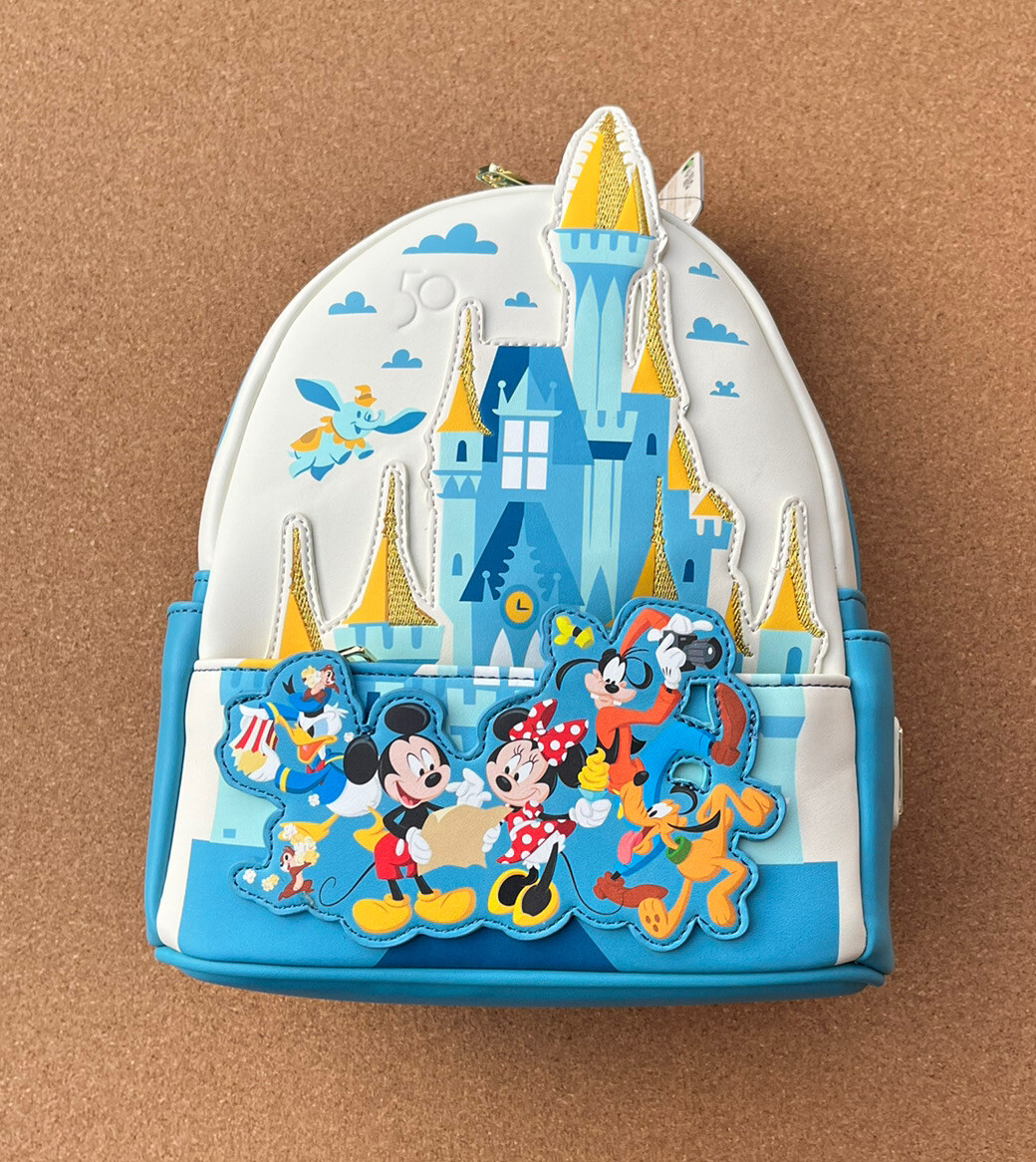WDW Walt Disney World Loungefly 50th Anniversary Mickey  display picture 1