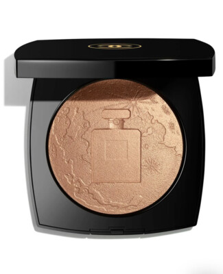 CHANEL ÉCLAT LUNAIRE エクラ　ルネール　オーローズ　限定 CHANEL ÉCLAT LUNAIRE OVERSIZE ILLUMINATING FACE POWDER CUIVRE DORE