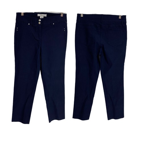 NWT 89th + Madison Navy Blue Pants 