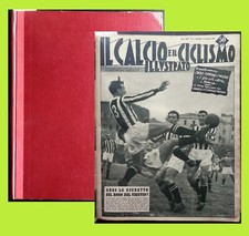 CALCIO e CICLISMO ILLUSTRATO anno 1951 dal n° 1 al 26  volume rilegato