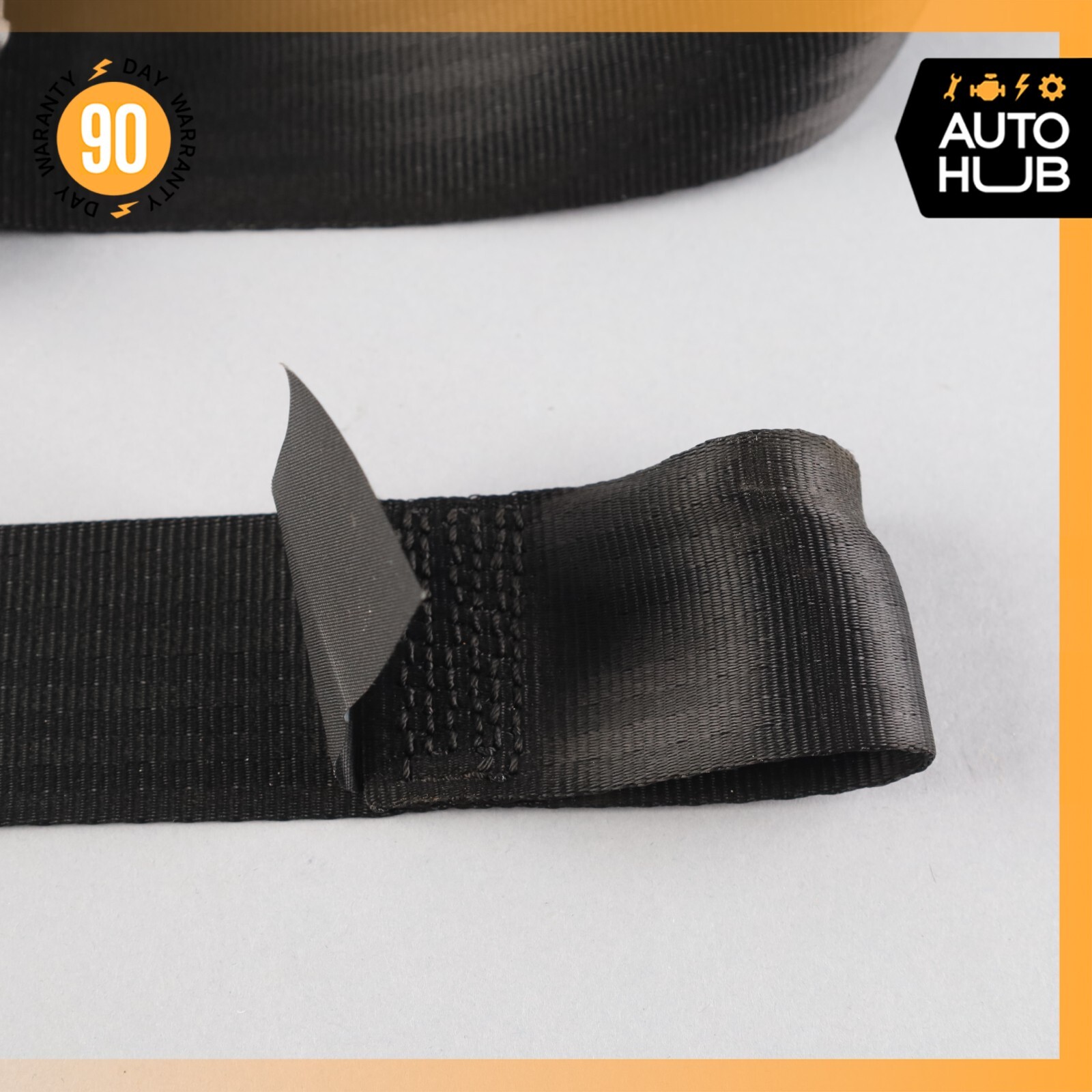 02-07 Maserati M138 Coupe 4200 Front Right Side Seat Belt Seatbelt Black OEM