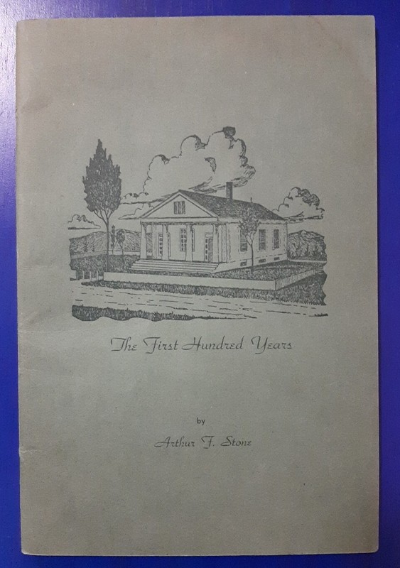 St. Johnsbury Academy Vermont history the first 100 years by F. Stone