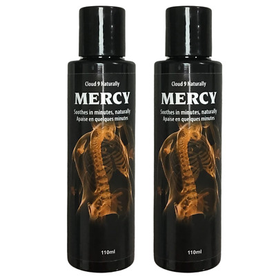 Cloud 9 Naturally Mercy All Natural Lotion with Essential Oils (110ml) - 2 Pack