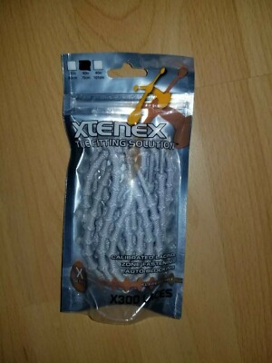 NEW In Package Xtenex Stretch Laces 30''/75cm Light Grey