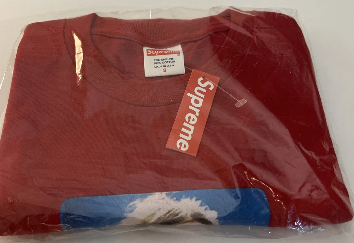 SUPREME KURT COBAIN TEE RED SIZE SMALL SS23 WEEK 1 (100% AUTHENTIC