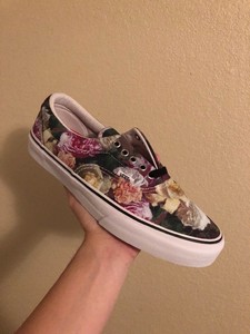 supreme floral vans