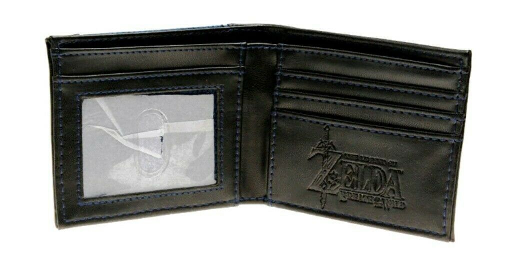 The Legend Of Zelda Official Blue Metal Z Logo Bi-Fold