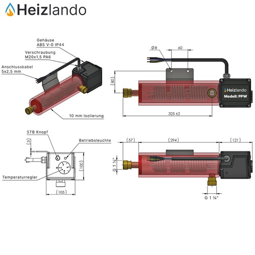 Photovoltaik Durchlauferhitzer für Heizung und  Warmwasser⚡6 kW / 9 kW - Bild 19 von 25
