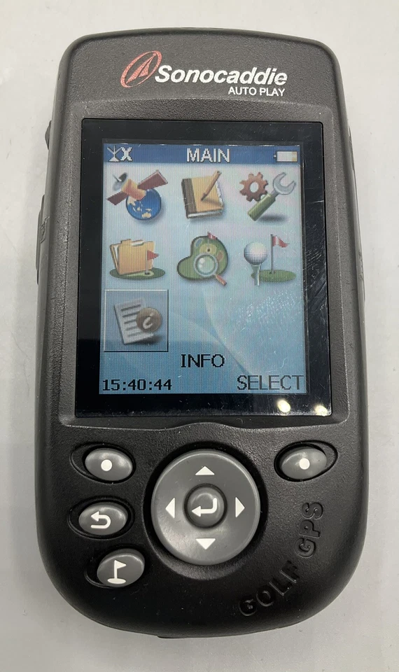 Sonocaddie Auto Play цветной дисплей предварительно загруженный гольф GPS с аксессуарами в коробке - Изображение 2 из 4