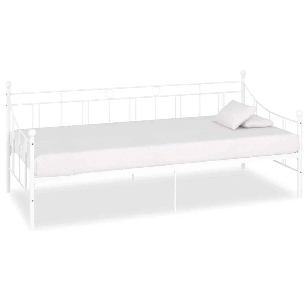 Daybed Frame White Metal 90x200 N4V2
