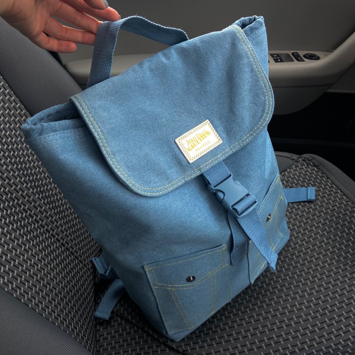Jean Paul Gaultier Backpack Jean Bag | eBay