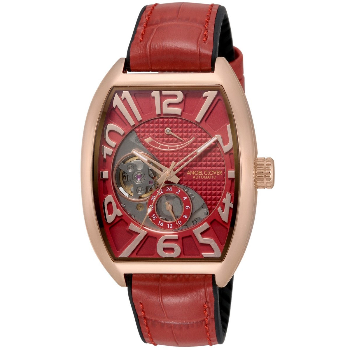 Angel Clover Double Play Automatic DPA38PRERE Leather Rubber Japan 