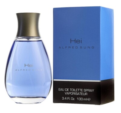 Hei by Alfred Sung Men 3.4 OZ 100 ML Eau De Toilette Spray Nib Sealed