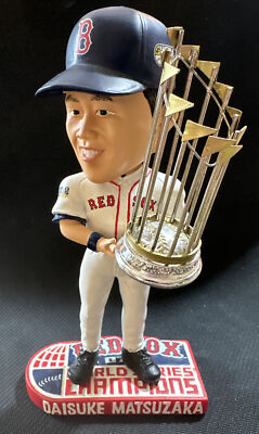 レッドソックス 2007 WS優勝｜チャンピオンボブルヘッド 2007 Forever Daisuke Matsuzaka Boston Red Sox World Series Bobble