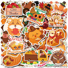 Thanksgiving Stickers for Kids,Thanksgiving Crafts Stickers,Party Supplies