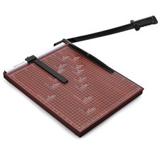 18 Inch A3 Paper Cutter Guillotine - Industrial Wooden Base Paper Slicer for ...