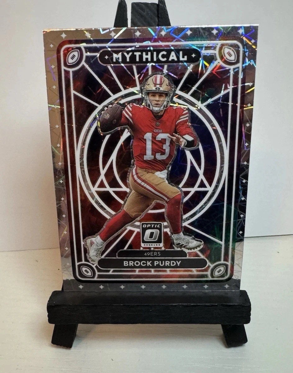 Brock Purdy Panini Donruss Optic Mythical #M11 Gold Vinyl 1/1