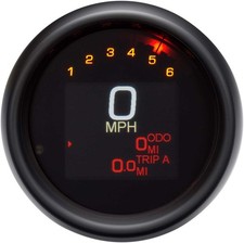 Dakota Digital Mlx Series Gauge Speedometertachometer-3-38in.-black-mlx-3012-k Dakota Digital Mlx Series Gauge Speedometertachometer-3-38in.-black-mlx-3012-k