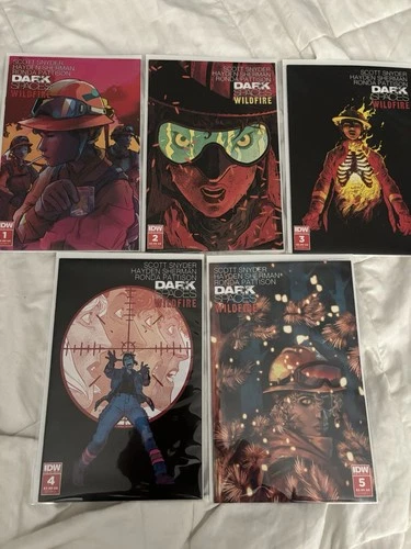 Dark Spaces: Wildfire #1-5 Complete Set (2022) IDW
