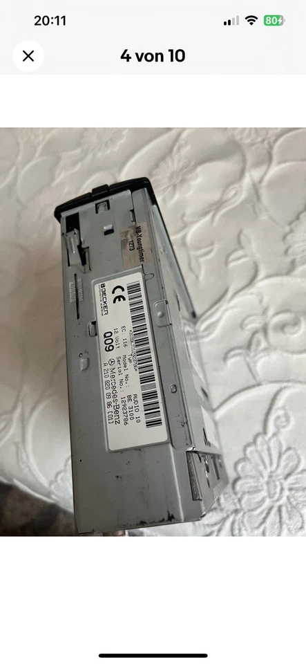 Becker BE 3100 Mercedes-Benz A2108200986 - Bild 4 von 4