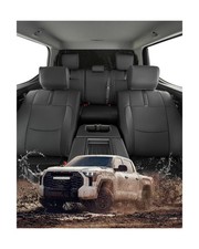Full Set car seat Covers for Toyota Tundra 2022-2026,Faux Leather Waterproof ...