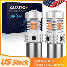 AUXITO Amber 1156 BA15S 1156A LED Turn Signal Anti Lights Hyper Flash Error Free