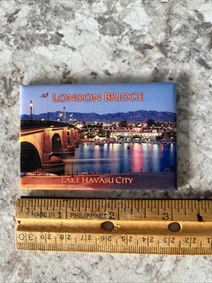 LONDON BRIDGE LAKE HAVASU CITY BRIDGE LOGO MAGNET GREAT FOR ANY COLLECTION!