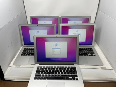 Lot of 5 Apple MacBook Air MMGG2LL/A i5-5250U 8GB 256GB SSD