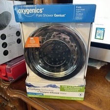 Oxygenics, 1.8-gpm Large 7.5" Wide Oxygen-infused Rain Shower Head Chrom