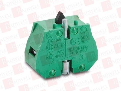 ECX 1040-5 Contact Block replacement, 22mm, (1) NO contact