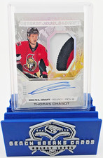 2025-26 Black Diamond Veteran Jewels of the Draft Patch Auto Thomas Chabot /99