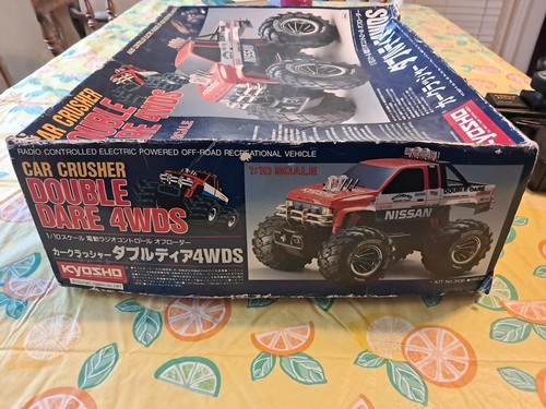Kyosho Double Dare 1/10 Nissan 4WD Truck Untested As Is - Picture 20 of 24