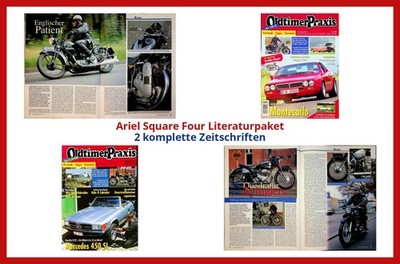 Ariel Square Four Literaturpaket - 2 komplette Zeitschriften