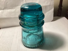 Hemingway No 16 Aqua Green Vintage Insulator