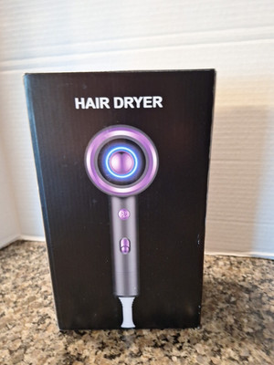 Psyder (G2) Professional Hair Dryer - Green/Gold.  Open box.  NEW/Unused